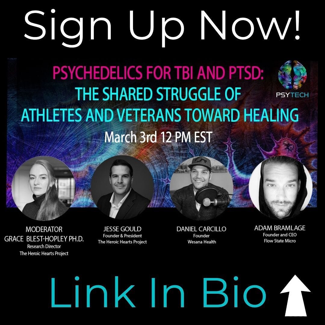 Hear how psychedelics are helping two distinct communities - combat veterans and professional athletes. 
Both groups struggle with traumatic brain injury (TBI) and post-traumatic stress disorder (PTSD), and psychedelics are providing real relief in 